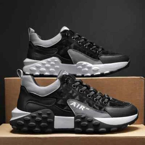 Trans Form Cross Border Popular Wearable Rubber Outsole Casual Sneakers Men's - Picture 1 of 16