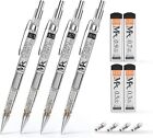 Mozart Aesthetic Mechanical Pencil Set Of 12-0.3, 0.5, 0.7 & 0.9 Mm With 30 Hb M