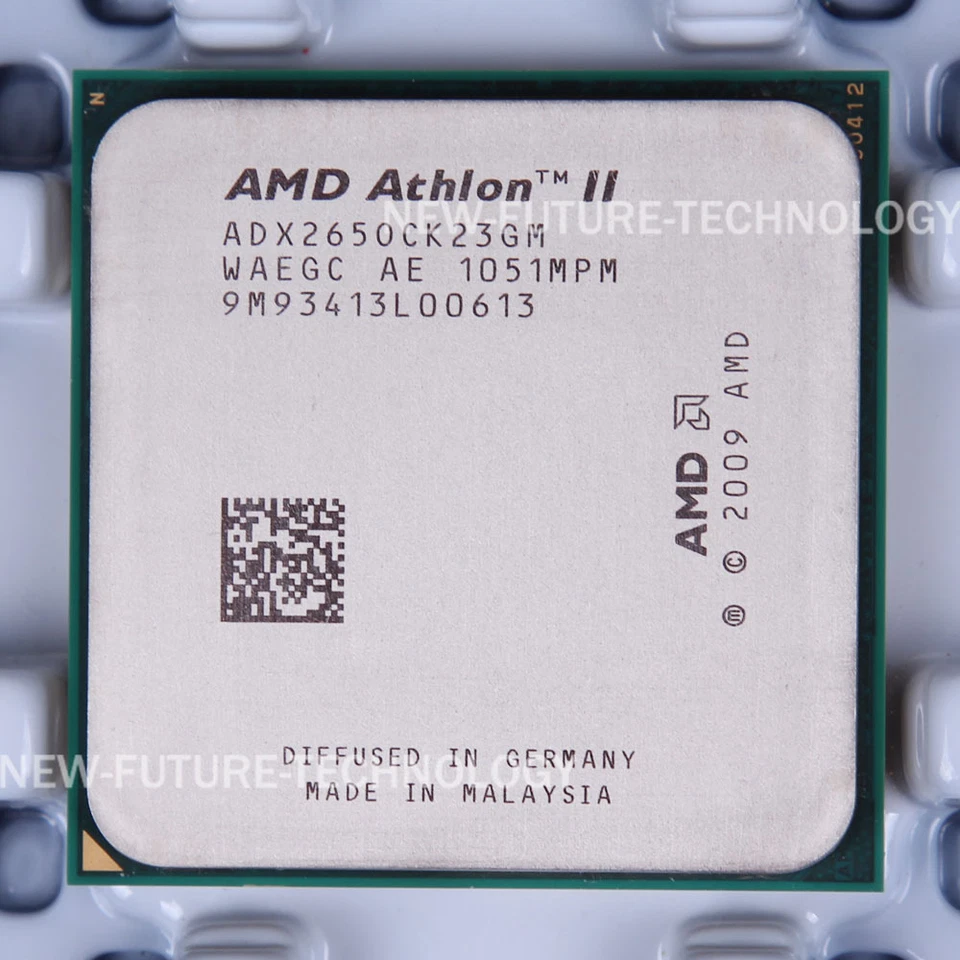 AMD Athlon II X2 265 (ADX265OCK23GM) Processor 3.3 GHz Socket AM3 CPU 2000 MHz - Image 1 of 1