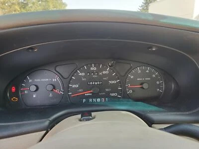 Medidor de velocímetro cluster (MPH)(7000 RPM Tach)(sem flex) 2000 Ford Taurus - Imagem 1 de 4