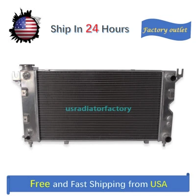 Radiador todo aluminio para Dodge 1996-2000 Grand Caravan 2,4 L 3,0 L 3,3 L 3,8 L Foto 1 de 4