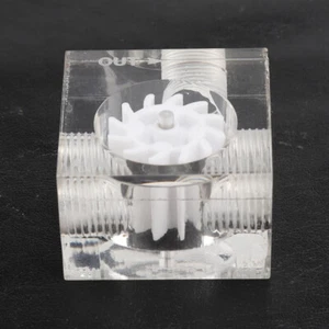 Water Cooling Flowing Indicator Acrylic G1/4in Thread Computer Accessories LS - Afbeelding 1 van 6