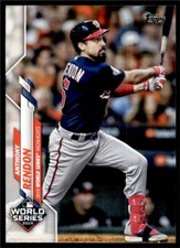 2020 Topps Series 1 Base #239 Anthony Rendon - Washington Nationals WS