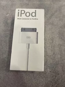 Apple iPod USB Dock Connector To Fire Wire Cable M9127G/B New Sealed ✅ - Picture 1 of 4