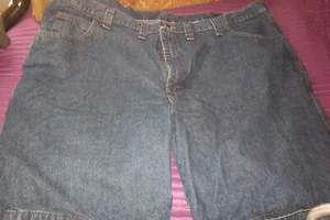 Pantalones cortos de mezclilla de carpintero regular Wrangler 48 reg 10" entrepierna Usado en excelente estado - Imagen 1 de 3
