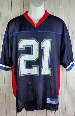 NFL Buffalo Bills #21 Willis McGahee Blue Reebok Jersey Mens  medium  — 第 1/4 张图片