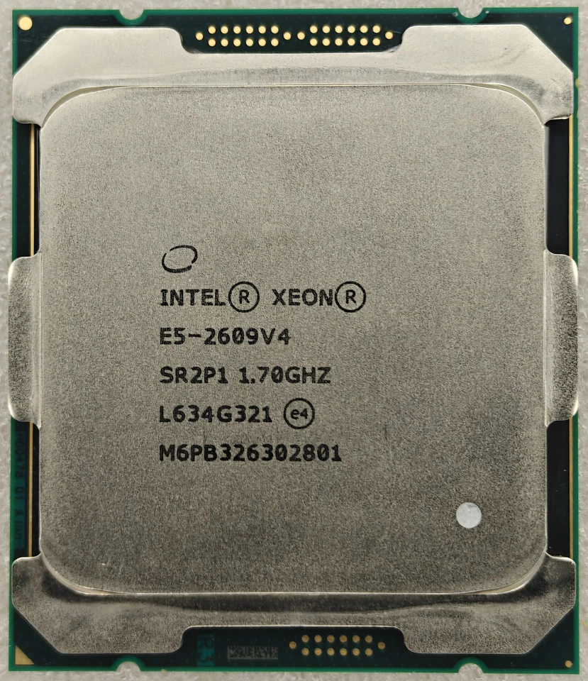 Intel Xeon E5-2609 v4 SR2P1 1.7GHz, 20MB, 8 Core, FCLGA2011-3, 85W CPU - Image 1 of 2