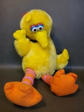 VINTAGE Vtg. 2003  Nanco Sesame Street Big Bird  20"  Plush Stuffed - Yellow