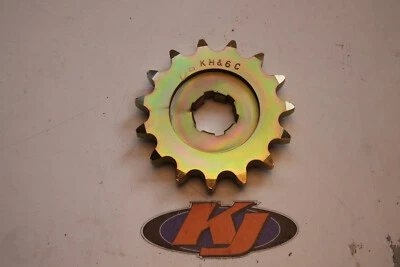 Piñón de desplazamiento Kawasaki KH 400 15 dientes 530 6 mm piñón offset Foto 1 de 2