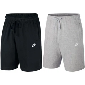 Nike Men's Shorts Sportswear Club Sports Pants 100% Cotton Casual Pants Short - Picture 1 of 17