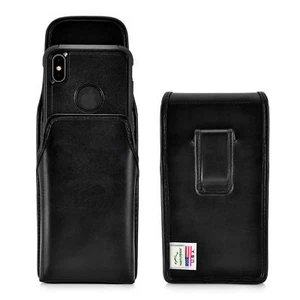 Gürtel Hülle passend für iPhone 11 Pro Max XS Max mit OTTERBOX COMMUTER Leder Clip Etui - Bild 1 von 10