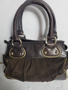 Max Mara Women's Handbag Leather/Suede Brown  - Picture 1 of 12