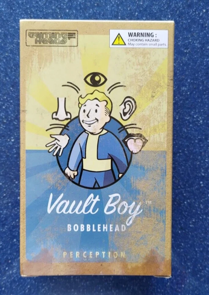 Fallout 76 Vault Boy Bobbleheads Serie 1 Perception - Immagine 1 di 1