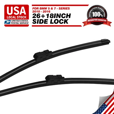 JUEGO DE ESCOBILLAS LIMPIAPARABRISAS DELANTERO 26"&18" BMW 528i 528i xDrive 535d Foto 1 de 4
