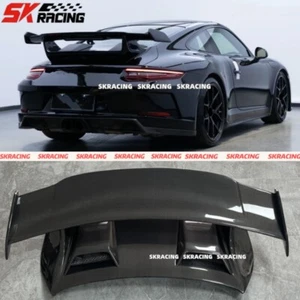 Alerón labial trasero de fibra de carbono estilo GT3 para Porsche Carrera 911 991 - Imagen 1 de 15