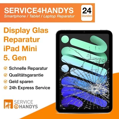 ✅ iPad Mini 5 2021 Display Frontglas Displayglas Glas Reparatur Austausch - Bild 1 von 2