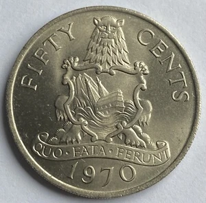 Bermuda 50 Cents 1970 (KM#19) - Picture 1 of 4