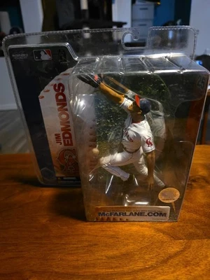 Uniforme McFarlane Jim Edmonds Angels Serie 7 Edición Retro Blanco Foto 1 de 2
