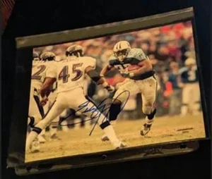 Eddie George autographed 8x10 photo with coa - Picture 1 of 2
