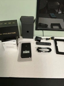 ROMIX Mini Portable Pocket Smart Projector with DLO,HD-IN and HD 4K decoding - Picture 1 of 7