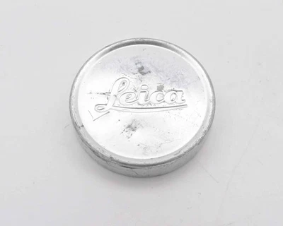 Leica 45mm ID Silver Logo Metal Front Slip-On Lens Cap (#18981) - Image 1 of 4