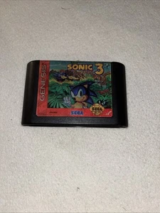 Sonic The Hedgehog 3 (Sega Genesis, 1994) Cartridge Only - Tested Works - Picture 1 of 4