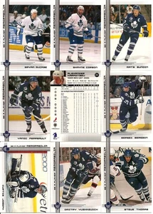 2000-01 BAP Be A Player Memorabilia Toronto Maple Leafs Complete Team Set (19) - Picture 1 of 1