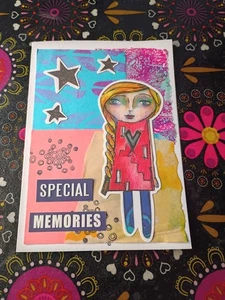 Handmade Greeting Card - Faith Christian Baptism Any Occasion Get Well Soon - Picture 1 of 1