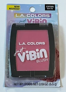 LA Colors Just Vibin Pink Blush " Text Me " 0.19oz New L.A. COLORS - Picture 1 of 5