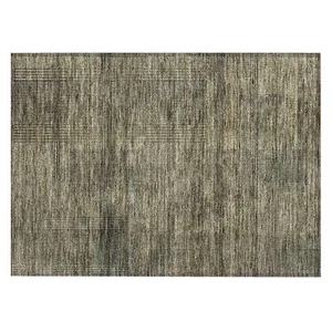Addison Rugs Chantille ACN820 Brown 1'8" x 2'6" Indoor/Outdoor Machine - Picture 1 of 5
