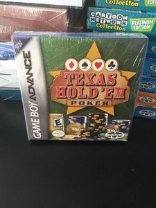 NEW FACTORY SEALED TEXAS HOLD'EM CARD GAME FOR GAME BOY ADVANCE HOLD EM - Picture 1 of 2