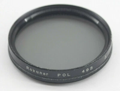 Rokunar POL 49S Filter Screw On Japan - USED - Y164 - Image 1 of 2