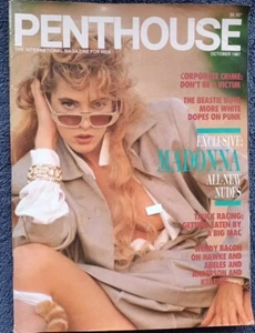Australian Penthouse Magazine October 1987 MADONNA NUDE_Beastie Boys_ POM Gaelle - Picture 1 of 18