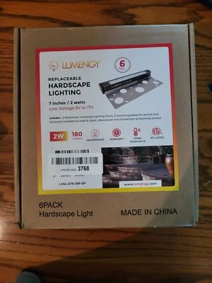LUMENGY 7 inch 2W Easy Replaceable Feature, LED Hardscape Light, 3 Mounting Plat - Image 1 of 3