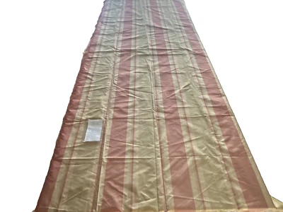 Christopher Norman Silk Fabric Chambord Taffeta Gold Garnet Lg Showroom Panel - Изображение 1 из 4