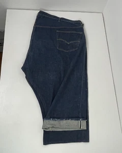 LEVIS Big E Selvedge Jeans Men’s Full Button Custom Pants No Size Approx. 68" - Picture 1 of 24