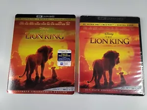 The Lion King (4K Ultra HD/Blu-Ray/Digital 2019) with Slipcover. New Sealed - Picture 1 of 24