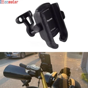 Motorcycle Phone Holder Mount Bracket For Harley VRSC Dyna Softail XL XR Trike - Picture 1 of 13