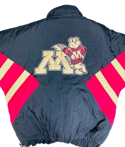 Minnesota Golden Gophers Vintage 90s Starter NCAA College Pullover Puffer Jacket Cover