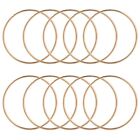 10 Pack 3 Inch Gold  Catcher Metal Rings Hoops Macrame  for5679