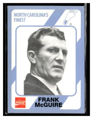 1989 Collegiate Collection North Carolina's Finest #104 Frank McGuire - Image 1 of 2