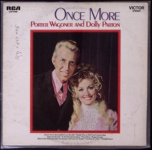 PORTER WAGONER AND DOLLY PARTON ONCE MORE RCA VICTOR RECORDS VINYL LP 166-25 - Picture 1 of 4