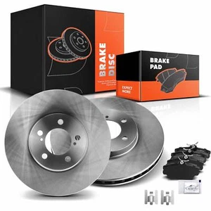 Front Disc Brake Rotor & Brake Pad for Ford Taurus Thunderbird Lincoln Mark VIII - Picture 1 of 8