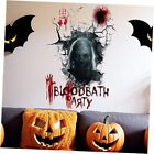 3D Halloween Wall Decals, Zombie Halloween Wall Stickers Removable, Halloween 