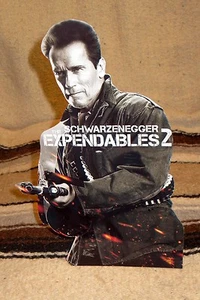Expendables 2 Arnold Schwarzenegger Color Figure Tabletop Display Standee 10.5" - Picture 1 of 2