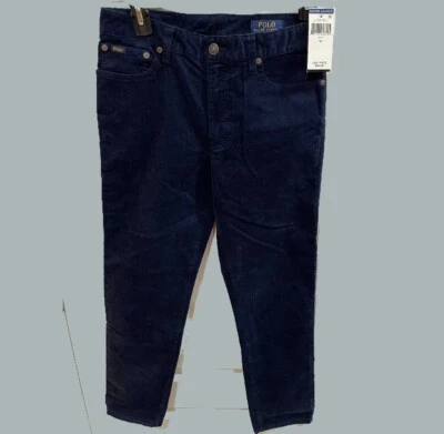 New Boy's youth Polo Ralph Lauren navy blue Corduroy pants size 5 - Image 1 of 2