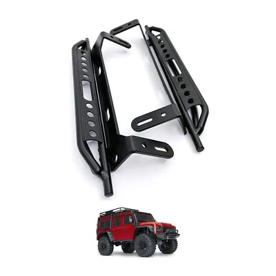 3Y-STROM-RC Seitenschweller KYX Metall Trittbretter für TRAXXAS 1/10 TRX4 Land Rover Crawler