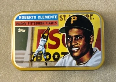 Roberto Clemente Commemorative Tin - Image 1 of 2