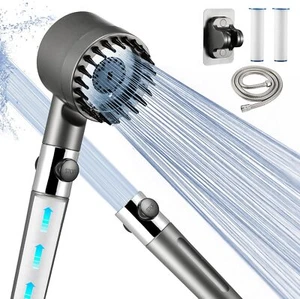 Shower Head High Pressure 3 Modes Handheld Shower heads with Hose On Off Switch - Picture 1 of 6