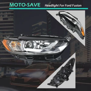 Fit For Ford Fusion 2013-2016 Halogen Headlight Headlamp Assembly Right Side RH - Picture 1 of 10